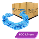 Pedicure Liner - LARGE | Blue Color (800 Pcs/Case)