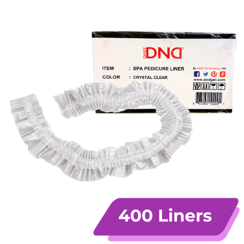 Pedicure Liner - LARGE | Clear Color (400 Pcs/Case)