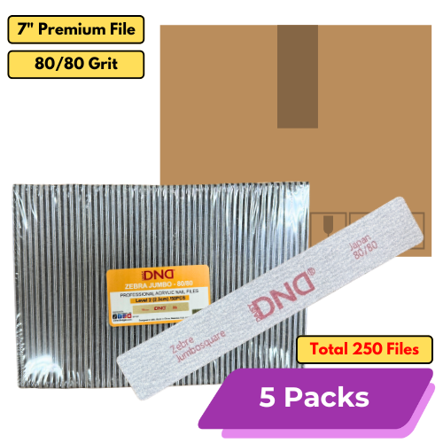 DND Zebra File [Jumbo] | 7" Length | 80/80 Grit