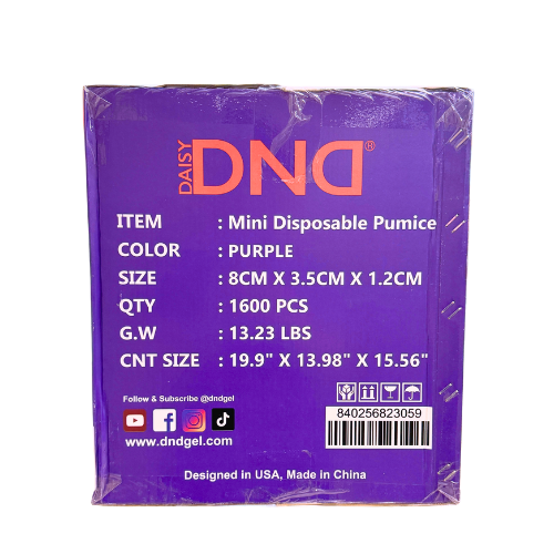 Disposable Pumice Bar | Coarse Texture (1,600 Pcs/Case)