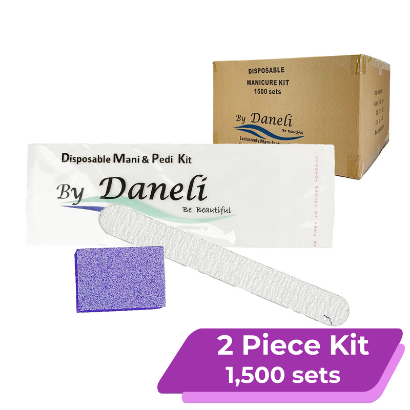 Disposable Manicure Kit | 2 Piece Set