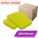 Disposable Pumice Bar - [YELLOW] | Extra-Coarse Texture (400 Pcs/Case)