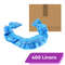 Pedicure Liner | Blue Color (400 Pcs/Case)