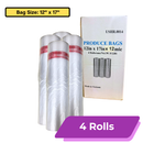Paraffin Bag for Hand and Foot - 4 Rolls
