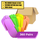 Disposable Pedicure Foam Slipper | Folded - (360 Pairs/Case)