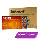 Vibrant Latex Gloves, Powder-Free | Size: L (1,000 PCS) - [LIMIT 4]