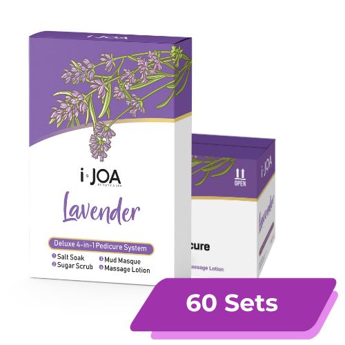 i.JOA Deluxe Pedicure 4-Step - LAVENDER (60 Sets/Case)
