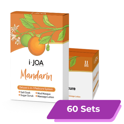 i.JOA Deluxe Pedicure 4-Step - MANDARIN (60 Sets/Case)