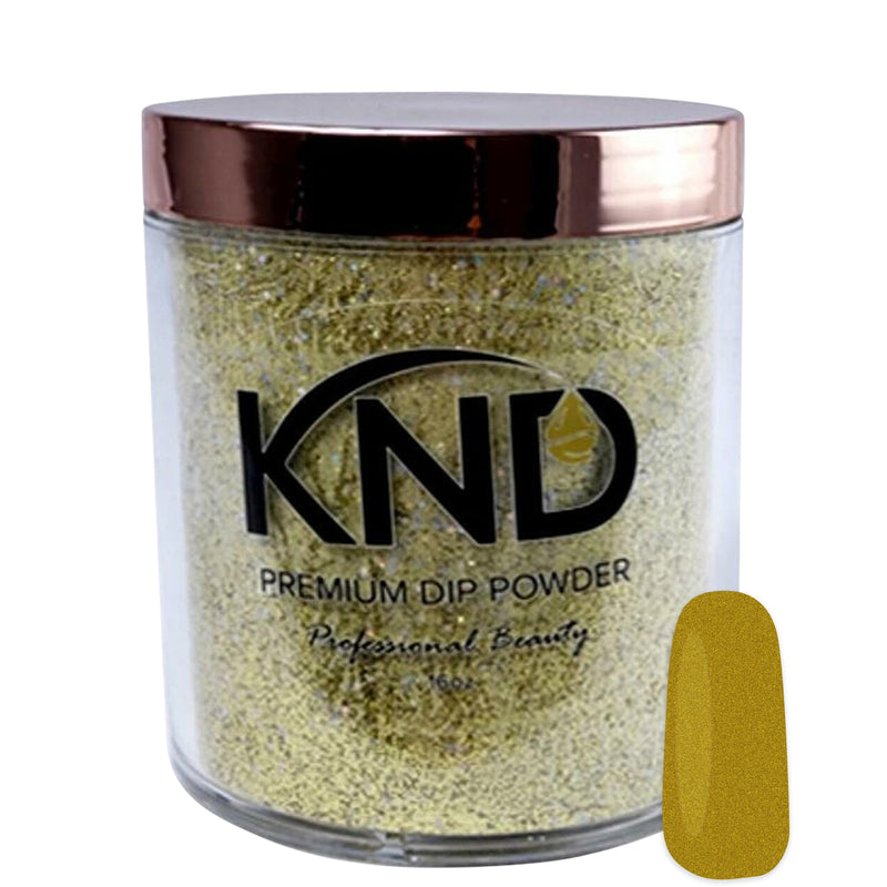 A22 "Gold Glitter" - 16oz Jar Dip Powder