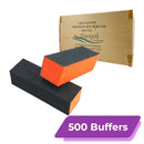 3-Way Buffer (Orange/Black) | Grit: 80/80/100