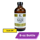 K Premium Gel Base Coat | Soak Off [8-oz Bottle]